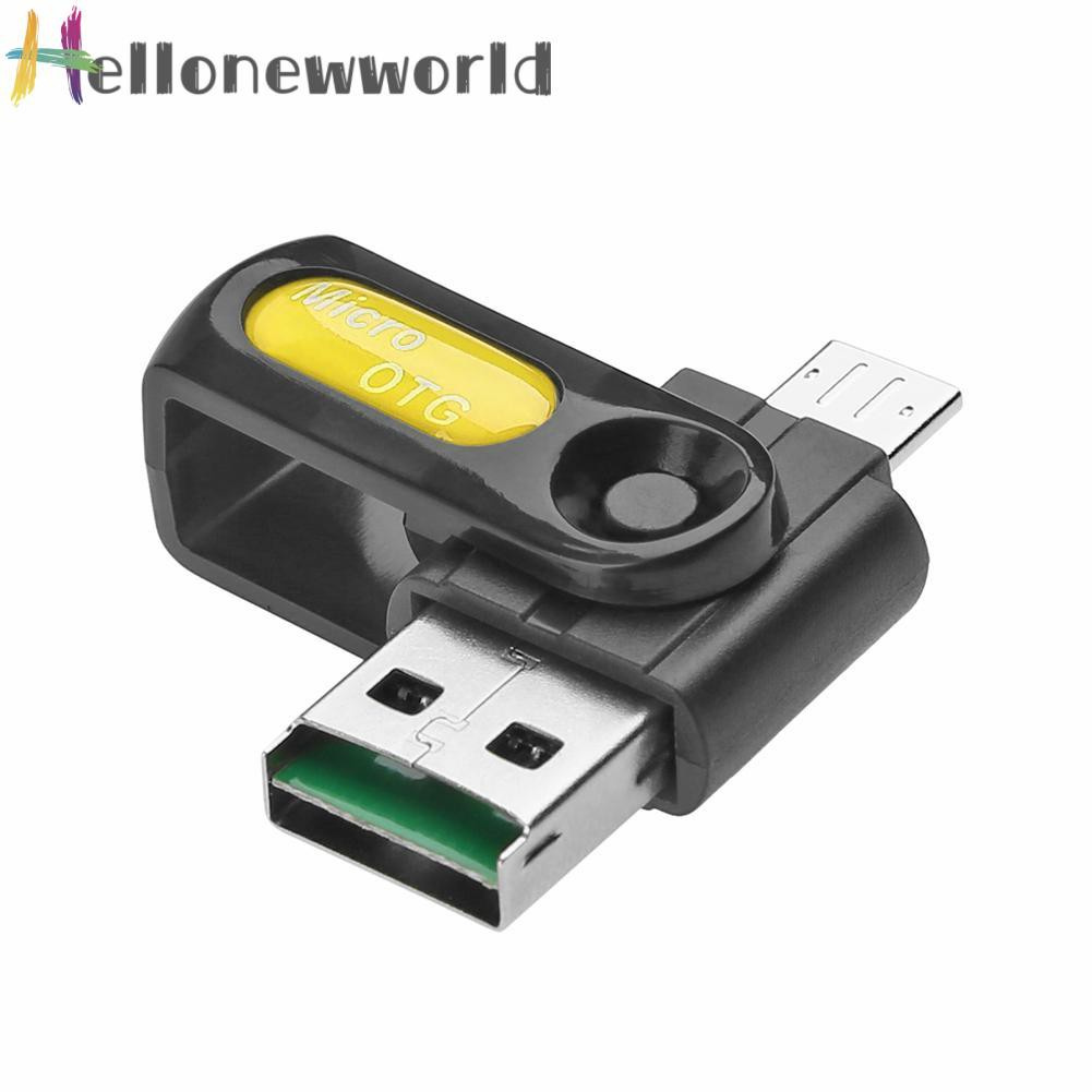 Đầu Đọc Thẻ Nhớ Usb Otg Tf Sd 2 Trong 1