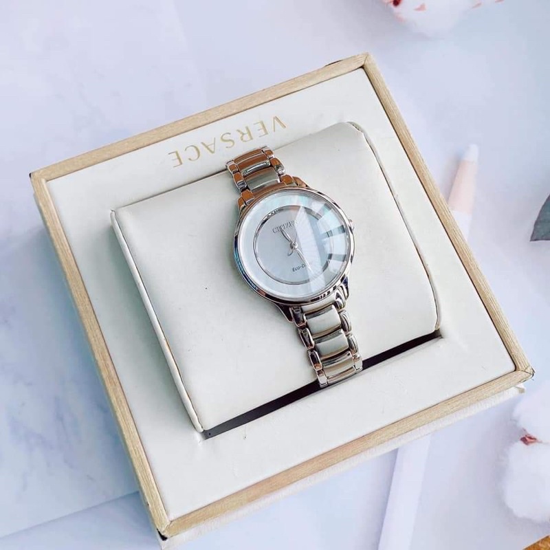 ĐỒNG HỒ NỮ CHÍNH HÃNG Citizen EM0380-81D Eco Drive
