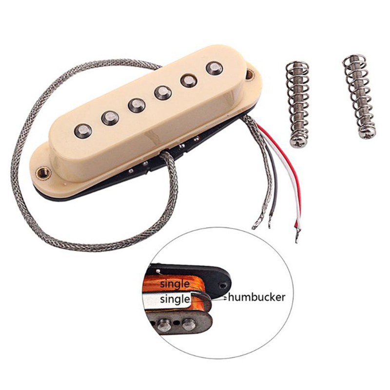 Durable Pickup Single Coil Humbucker Guitar Parts Pickups,52mm