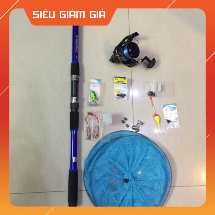 [ SIÊU GIẢM GIÁ ] Bộ cần rút 2,7-3,6 m shimano máy 6000 Liên hệ : 0833.59.8386