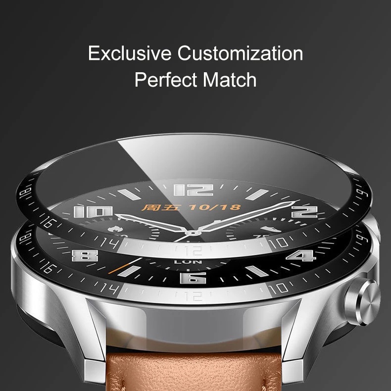 Kính cường lực 3D bảo vệ màn hình cho đồng hồ thông minh Huawei Watch GT 3 46mm GT3 42mm GT 2 Watch 3 Pro