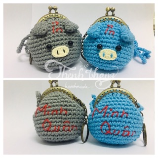 Túi đựng tỏi handmade (Khung mini 5cm)