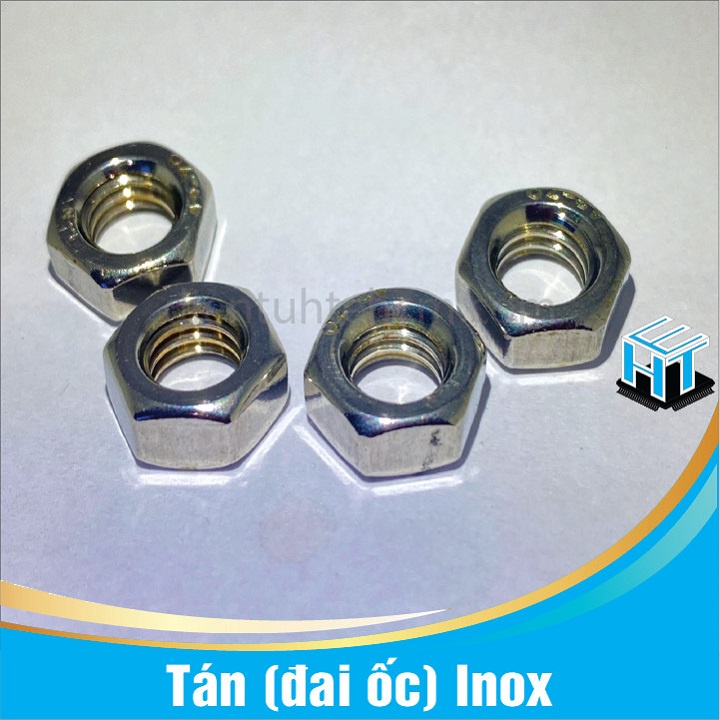 COMBO 20 con tán  Inox các loại M3, M4,M5,M6,M8