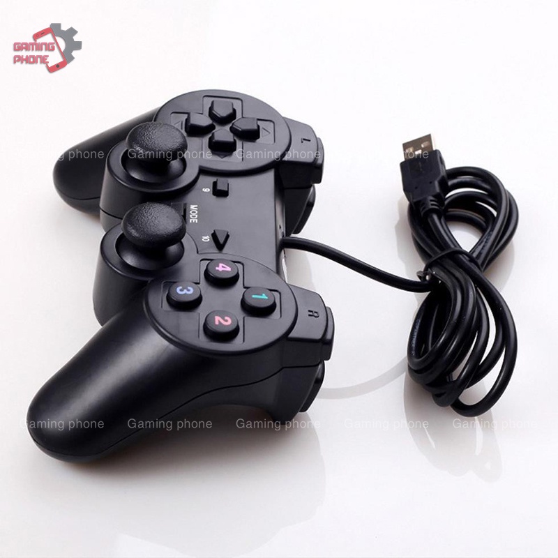 Tay cầm chơi game PS2, PS3, PS4 có dây chế độ rung, dây kết nối USB cho PC  Laptop | BigBuy360 - bigbuy360.vn