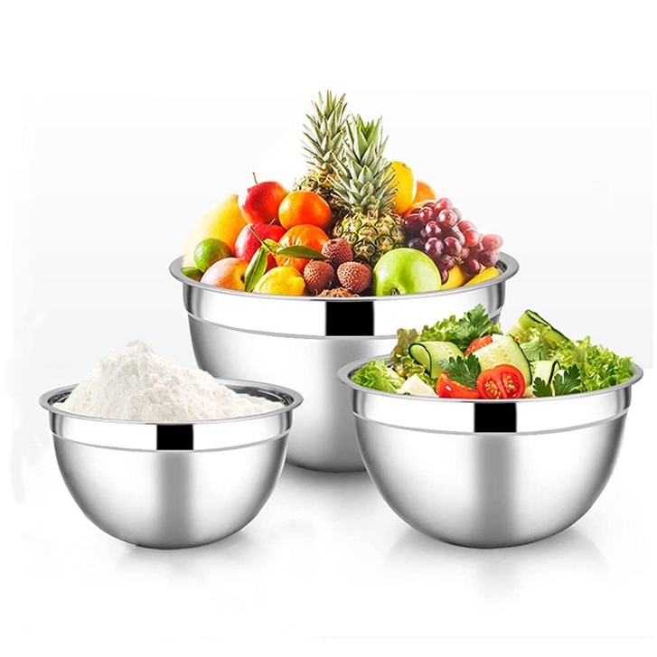 Bát trộn thực phẩm ANAEAT cần thiết cho việc nấu nướng trong nhà bếp bằng thép không gỉ