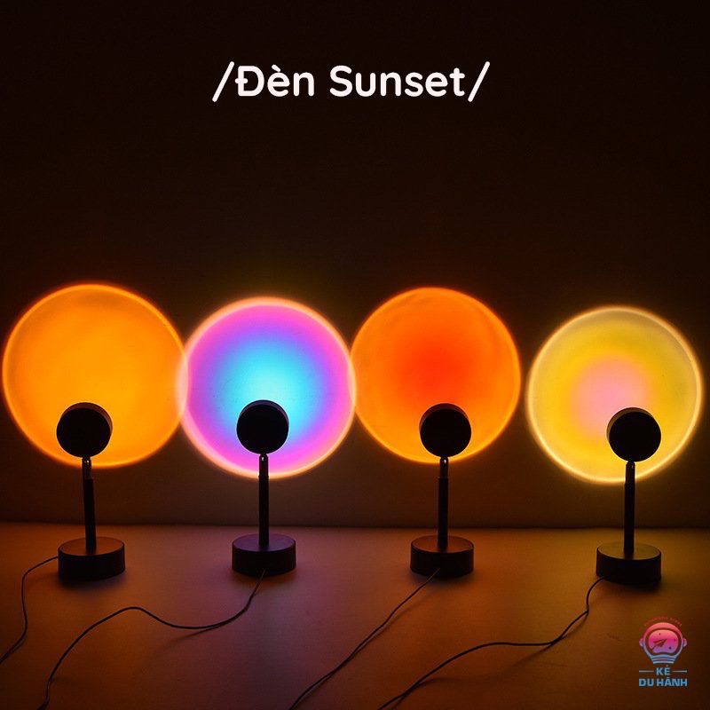 Đèn Led sunset hoàng hôn TikTok Sống Ảo Chụp Ảnh, Quay Video Siêu Ảo , Siêu Hot