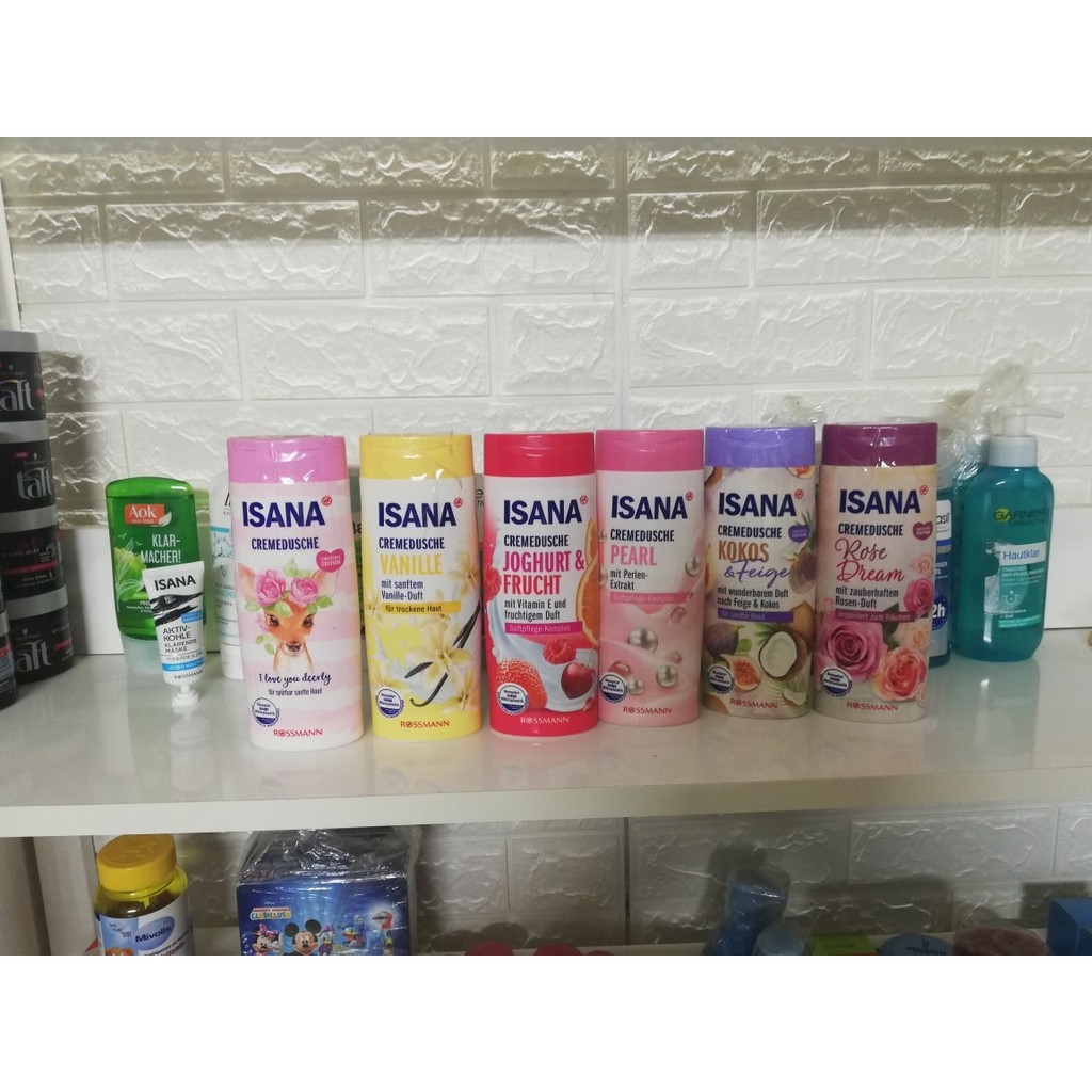 SỮA TẮM ISANA DUSCHGEL 300ml - Hàng nhập Đức