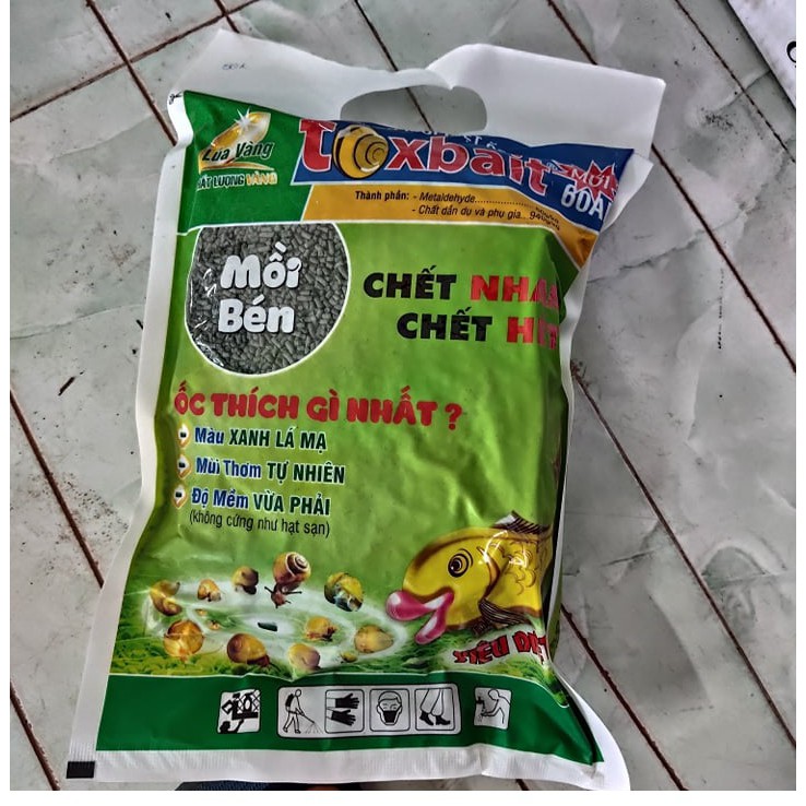 Bả mồi Diệt Ốc sên, Ốc bươu vàng, Ốc gạo hiệu quả, an toàn ToxBait 1kg