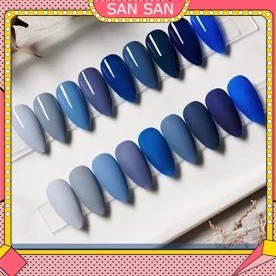 (Clip Thật) Sơn Gel ZNXIMER Tone Xanh (46-54) - Hàng Chính Hãng