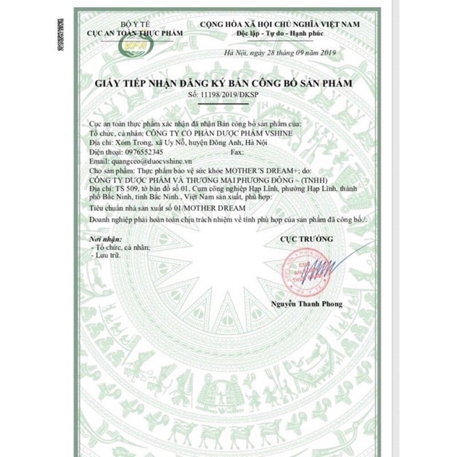 Viên uống Mother's Dream +