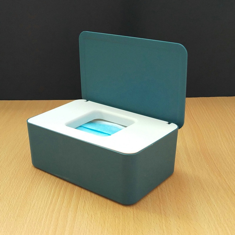Hộp đựng khăn giấy ướt nắp lật chống bụi đa năng cho nhà ở/văn phòng | BigBuy360 - bigbuy360.vn