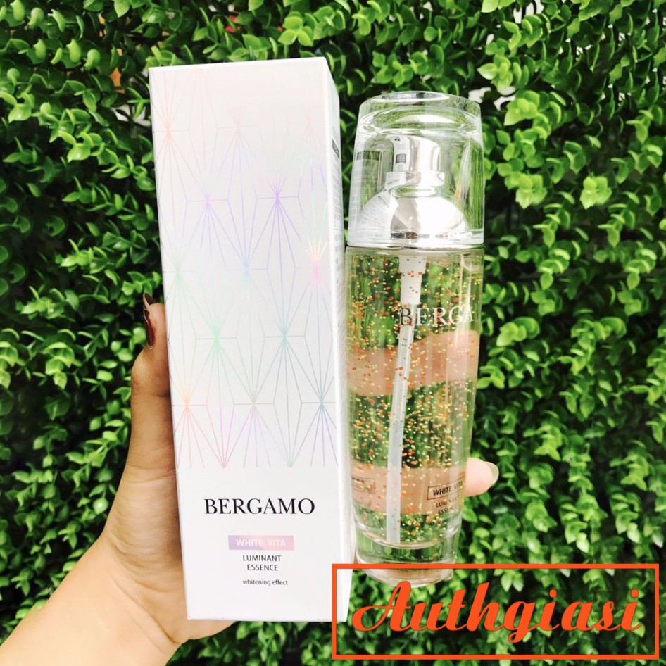 Serum dưỡng trắng Bergamo White Vita / 24K Gold Luminant Essence căng mịn da 110ml | BigBuy360 - bigbuy360.vn