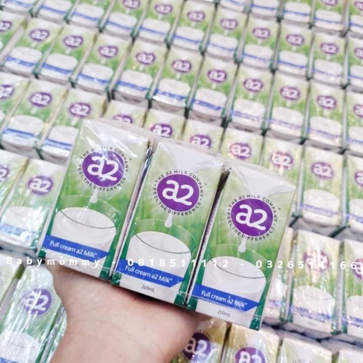 Thùng 24 Hộp Sữa Tươi A2 Nguyên Kem 200ml - Sữa Tươi Nhập khẩu Úc