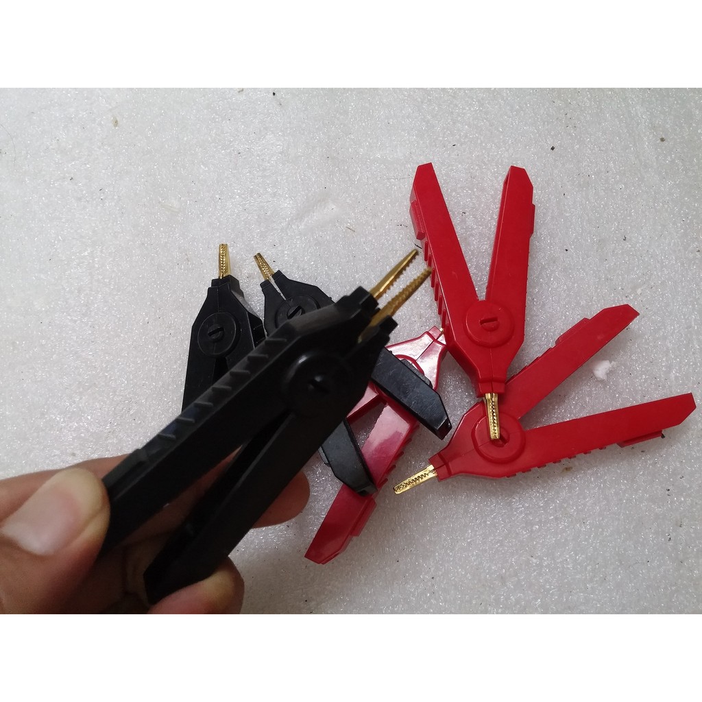 Bộ 2 kẹp test điện thế cao bằng đồng