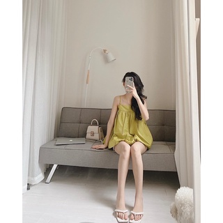Set áo 2 dây kèm quần short xinh Samhyewear