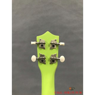 ĐÀN UKULELE SOPRANO MÀU XANH LÁ CÂY