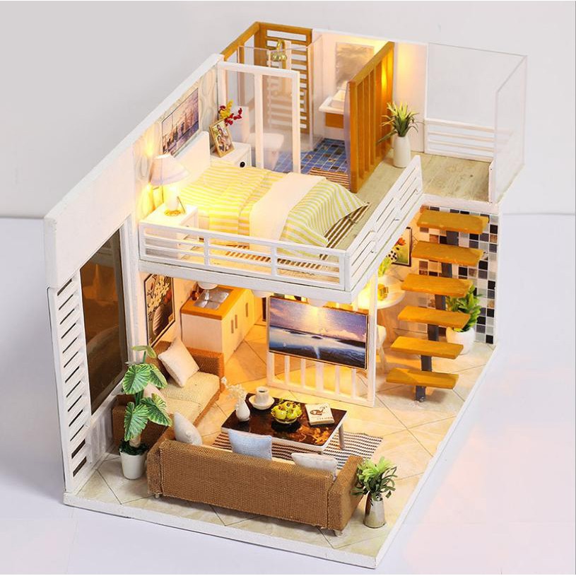 DIY Doll house - Nhà búp bê mẫu K031