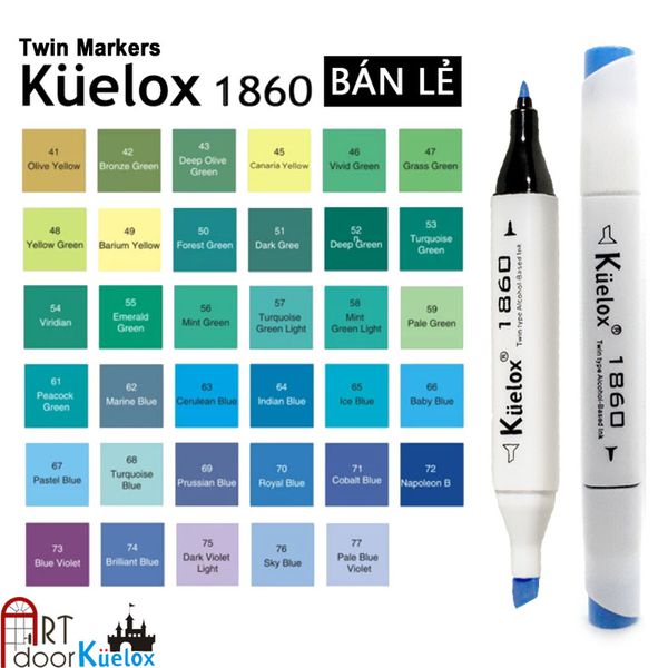 [ARTDOOR] Bút Marker KUELOX (từ 50~104)