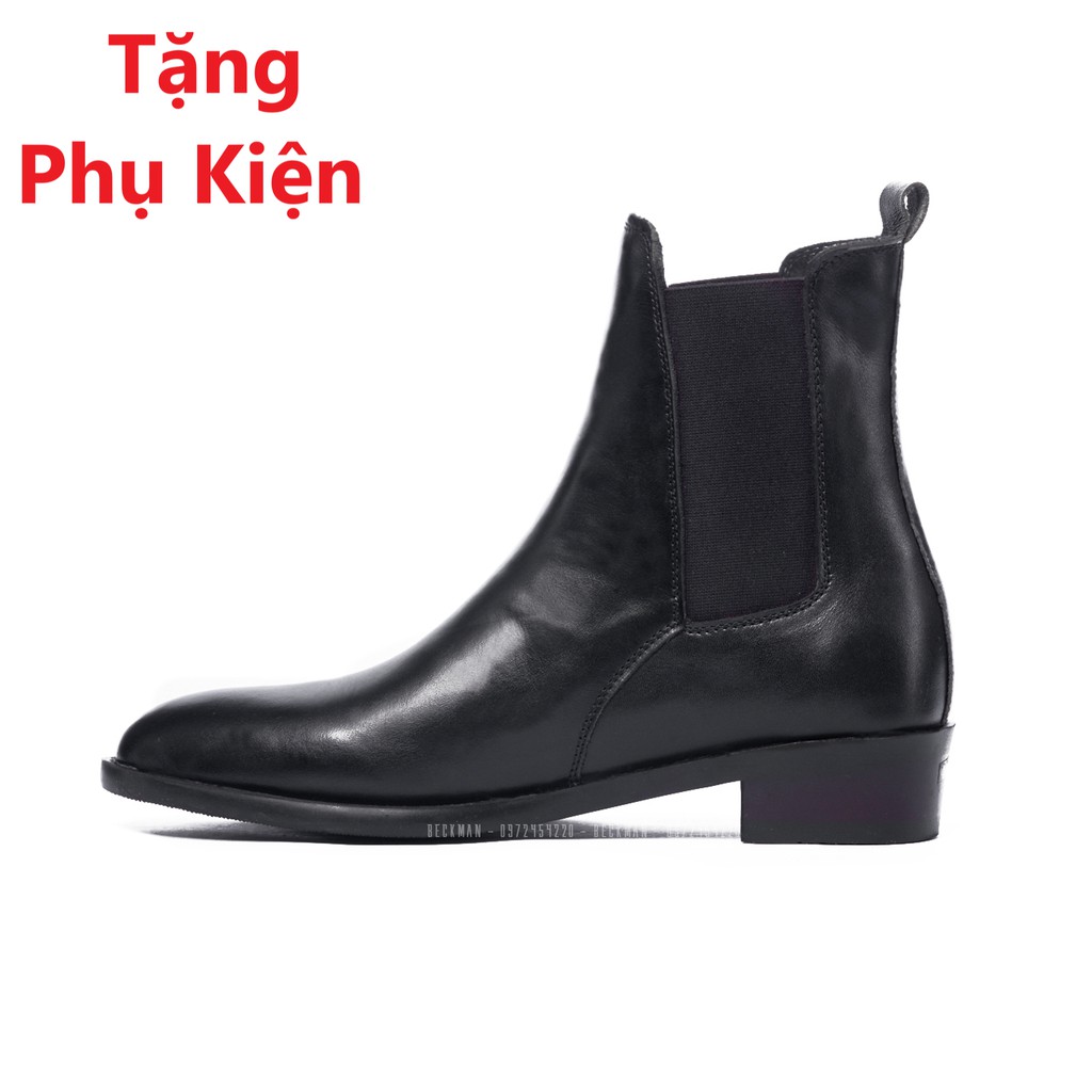 Giày Nam Chelsea Boots Da Bò BẢO HÀNH 12 THÁNG (Tặng Phụ Kiện Hộp + Lót) | BigBuy360 - bigbuy360.vn