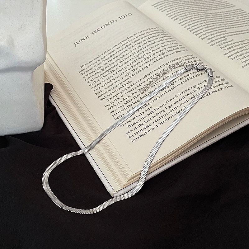 Vòng cổ xương rắn phong cách hip hop cá tính cho nam và nữ