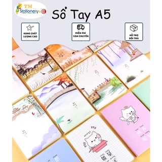 Sổ tay A5 Bìa dễ thương-80trang