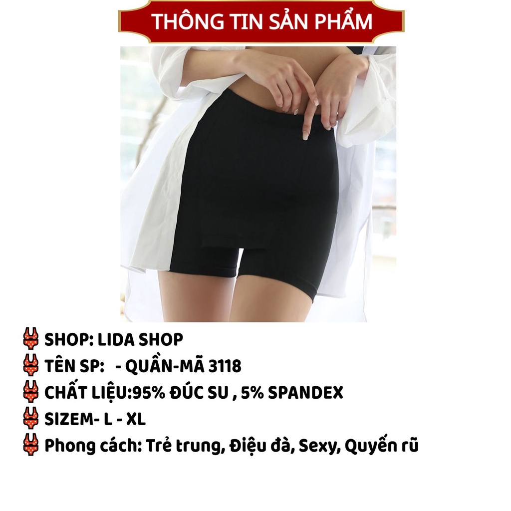 Quần Mặc Váy Nữ Chống Lộ Đúc Su cao cấp mềm mại thoáng mát MÃ 3118