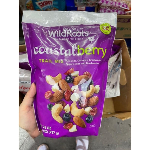 [HÀNG_CHUẨN] Hạt hỗn hợp 5 loại Coastal Berry Wildroots của Mỹ 737g