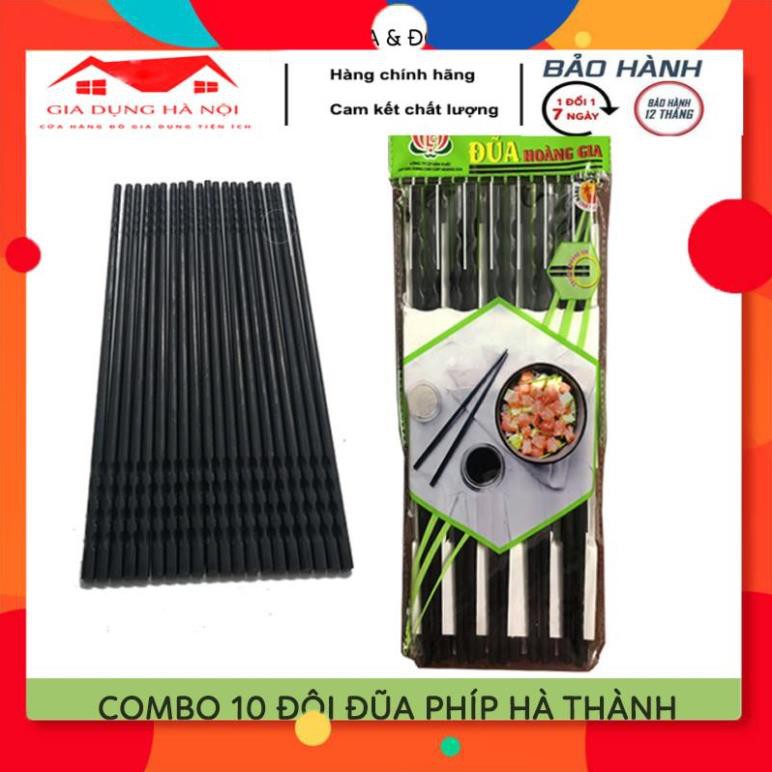 Set 10 Đôi Đũa Phíp Hà Thành, Chuyên Dùng Cho Nhà Hàng, Cửa Hàng Ăn, Gia Đình, Bán Giá Sỉ