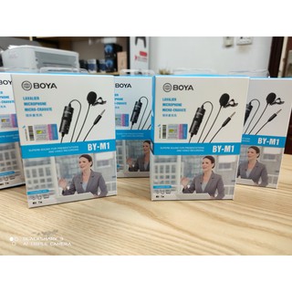 Micro lavalier cài áo Boya BY-M1