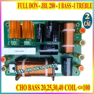 Cặp mạch phân tần jb lpa280 công suất lớn cao cấp - mên xanh có cọc - giá 2 mạch