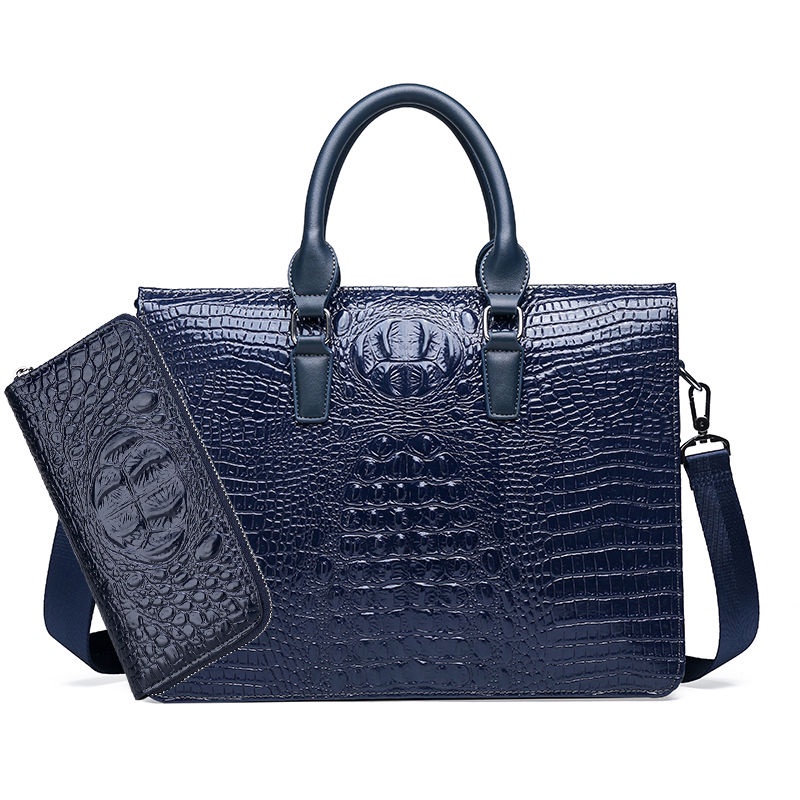 Túi xách da cá sấu thời trang dành cho nam | BigBuy360 - bigbuy360.vn