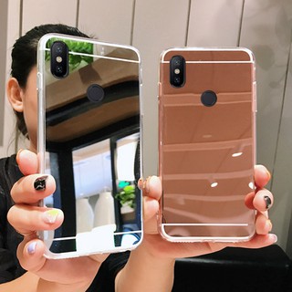 Ốp điện thoại mềm tráng gương cho XIAOMI REDMI NOTE 7/7PRO/6/6A/5PRO/4/4X/3/6PRO RED