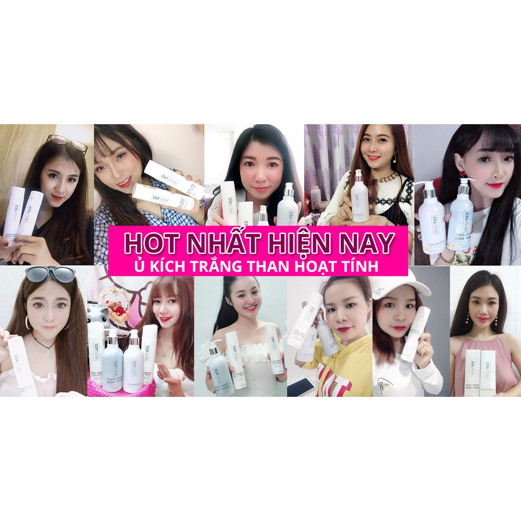 SỮA Ủ KÍCH TRẮNG THAN HOẠT TÍNH SKIN AEC | BigBuy360 - bigbuy360.vn