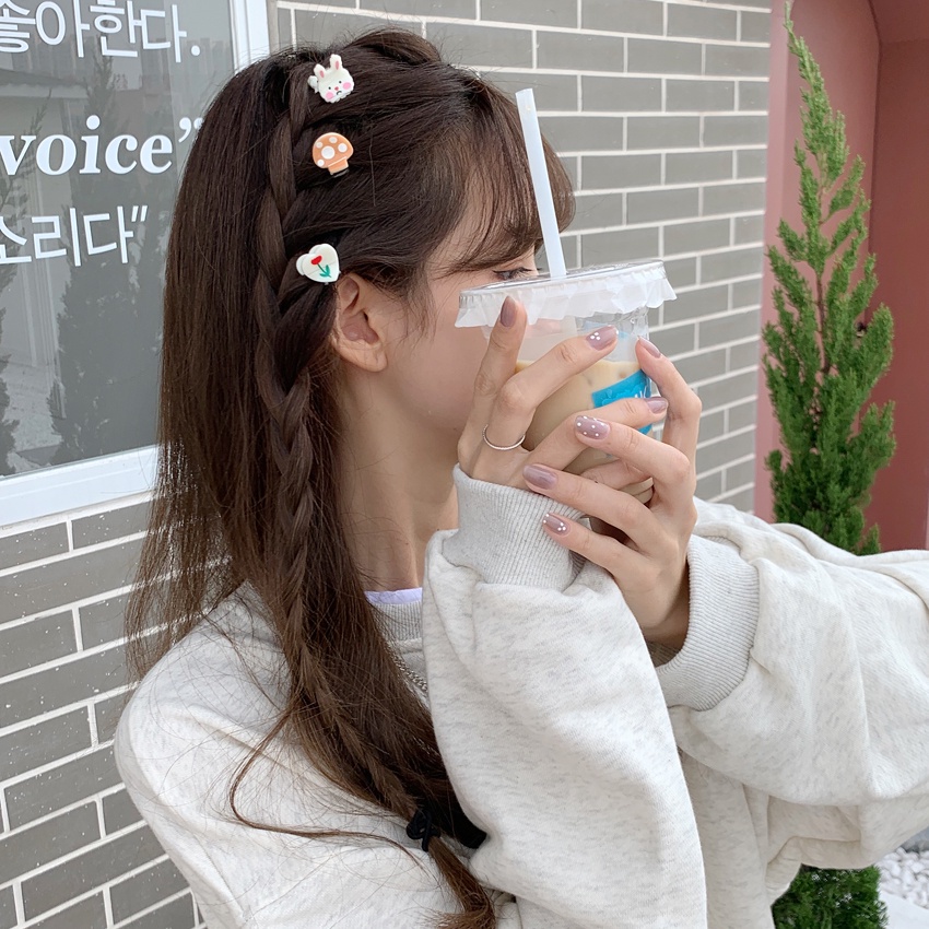 ✨✨Kẹp tóc họa tiết hoạt hình phong cách Hàn Nhật xinh xắn cho nữ