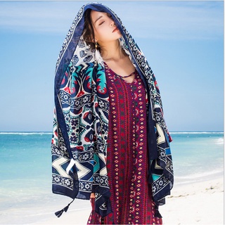 Khăn Choàng Đi Biển Boho Mã SP 037