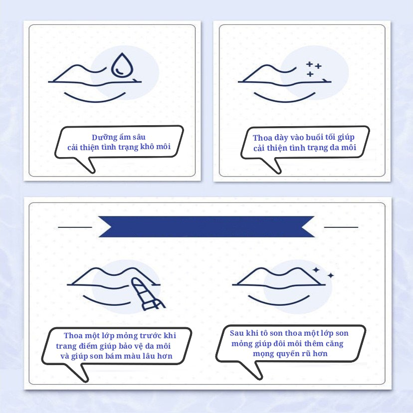 Set 2 son dưỡng HEYXI Hoàng tử Công chúa Vaseline Lovers Lip Balm dưỡng ẩm hồng môi HEYX13 | BigBuy360 - bigbuy360.vn