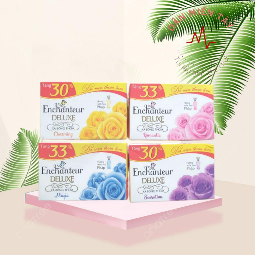 Xà bông cục Enchanteur tặng 33% 4 mùi hương 120g