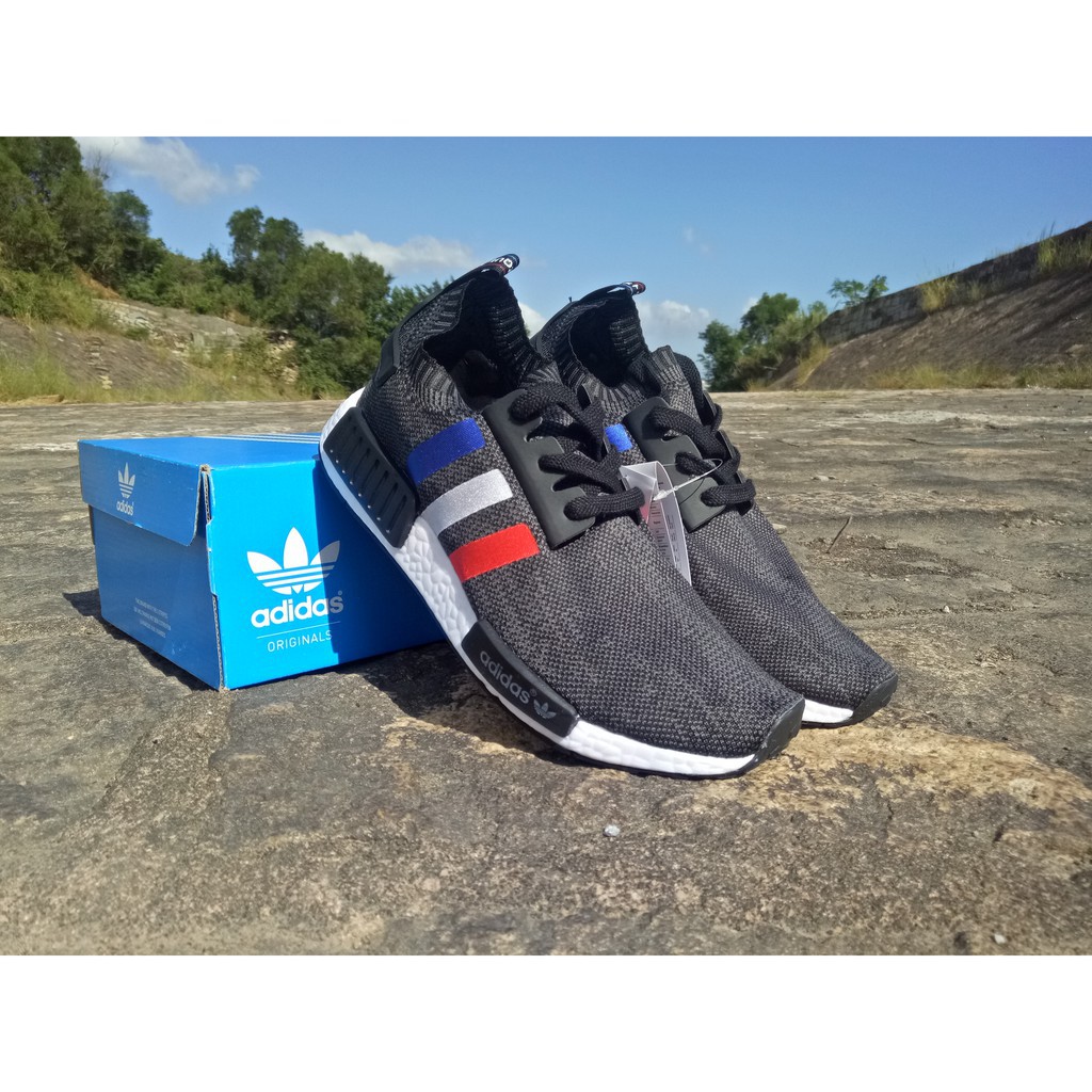 【With shoe box】Giày NMD Đen Trắng Đỏ Xanh Dương uy tín 2020 new