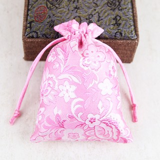 (Túi Lớn) Túi thơm gấm cao cấp thảo mộc tinh dầu tự nhiên treo phòng khử mùi treo xe tủ quần áo