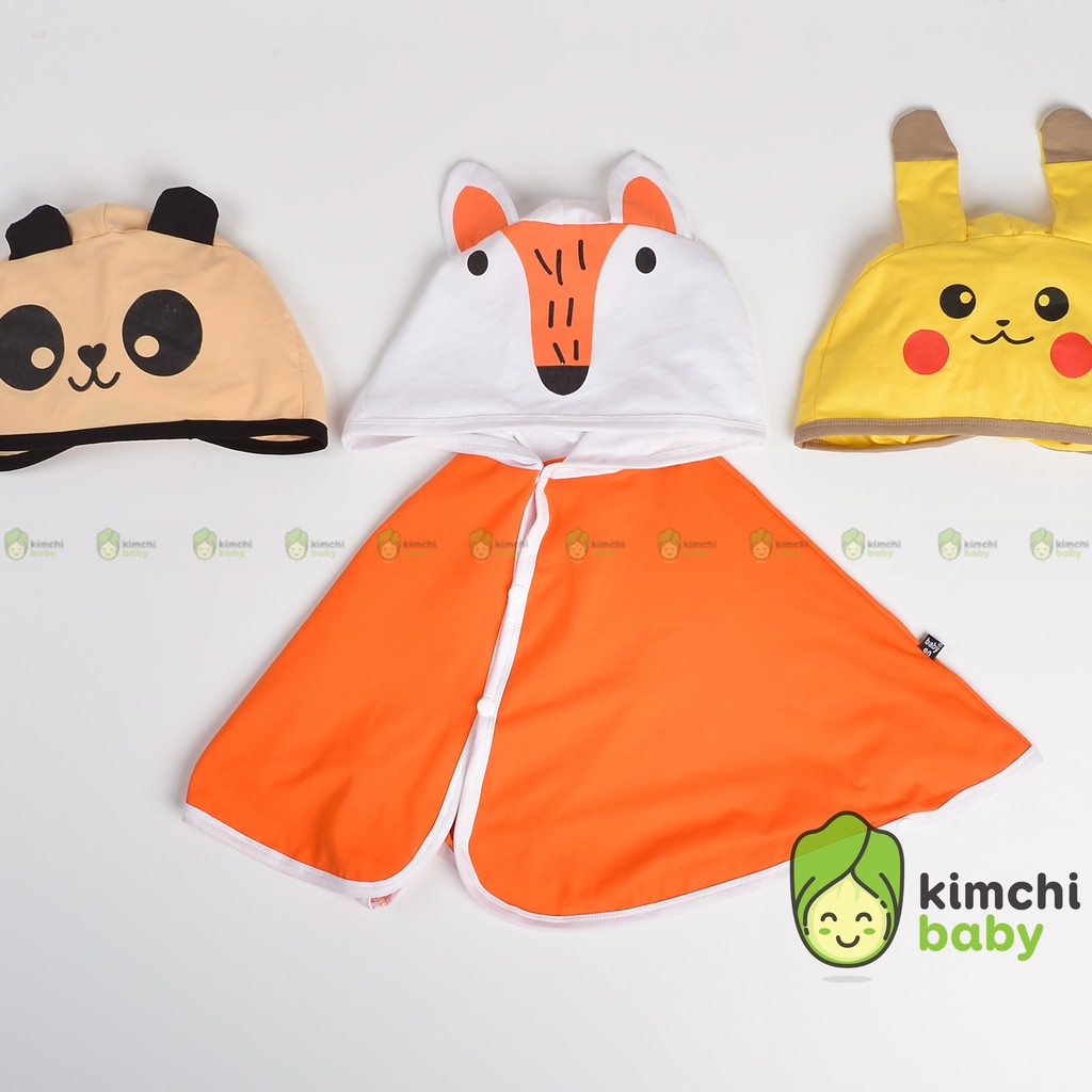 Áo Chống Nắng Cho Bé Trai, Bé Gái Minky Mom Mẫu Cánh Dơi 3D Vải Cotton 100%, Áo Khoác Chống Nắng Trẻ Em MKMAK2101