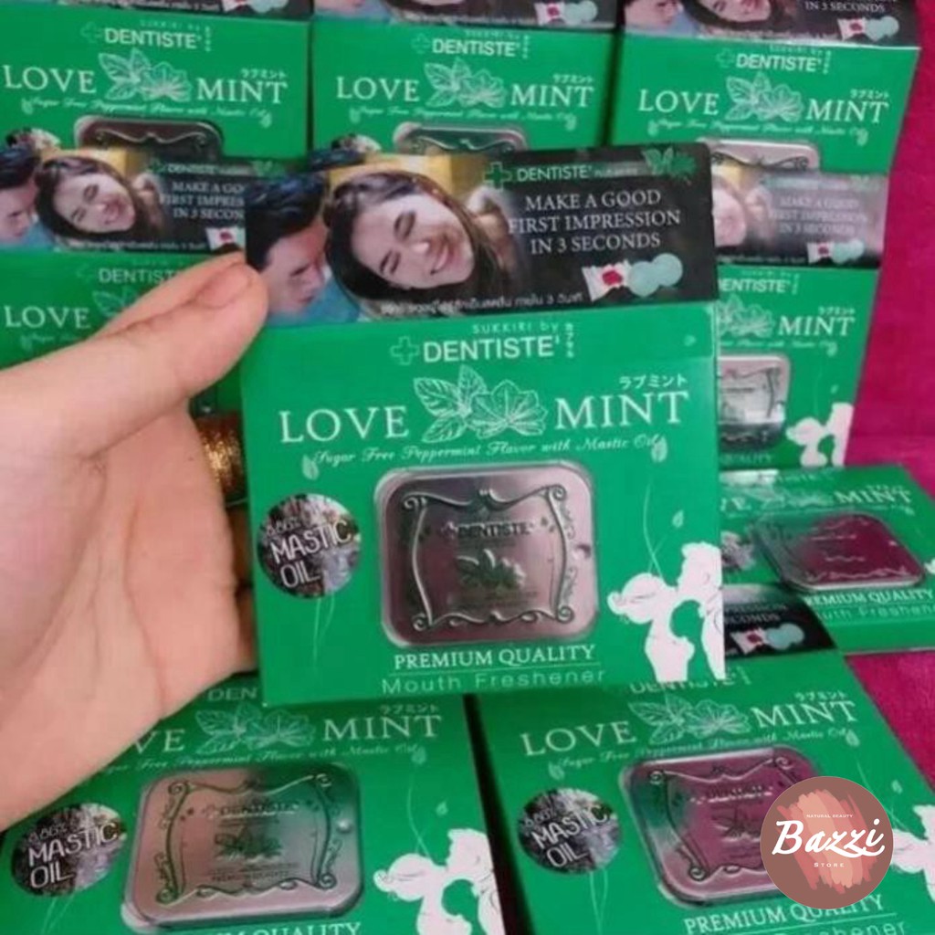 Kẹo the bạc hà thái lan love mint chính hãng