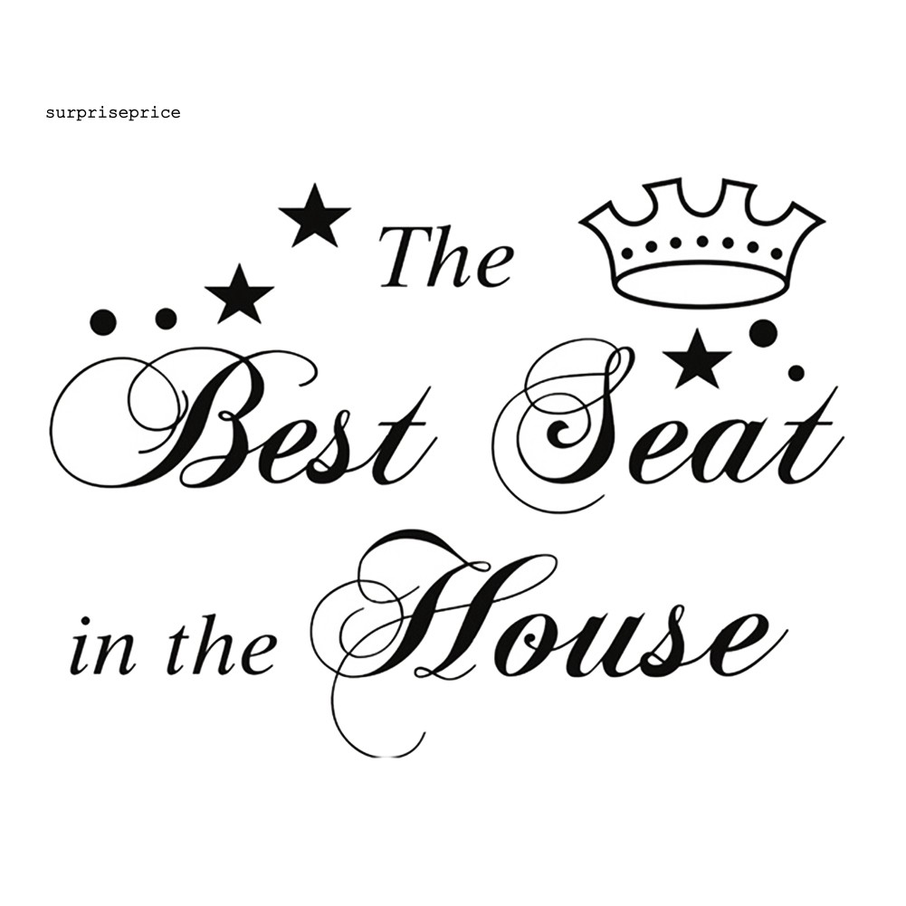 Miếng Dán Trang Trí Toilet Chống Thấm Nước Họa Tiết Độc Đáo