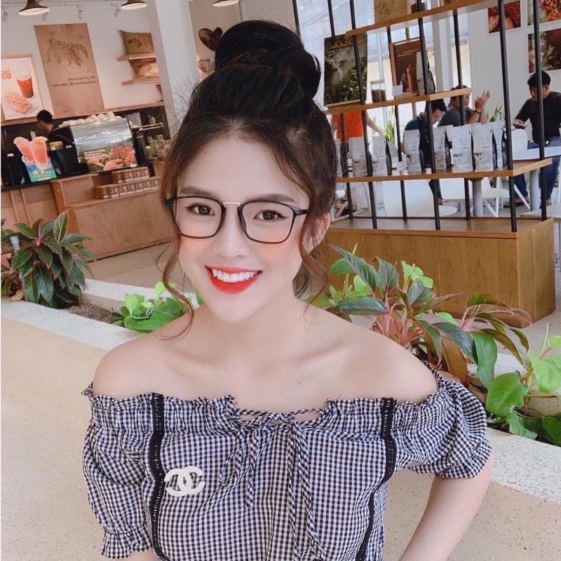 Kính Form vuông Nam Nữ k192 Chất liệu nhựa hàn quốc kiểu dáng hot trend