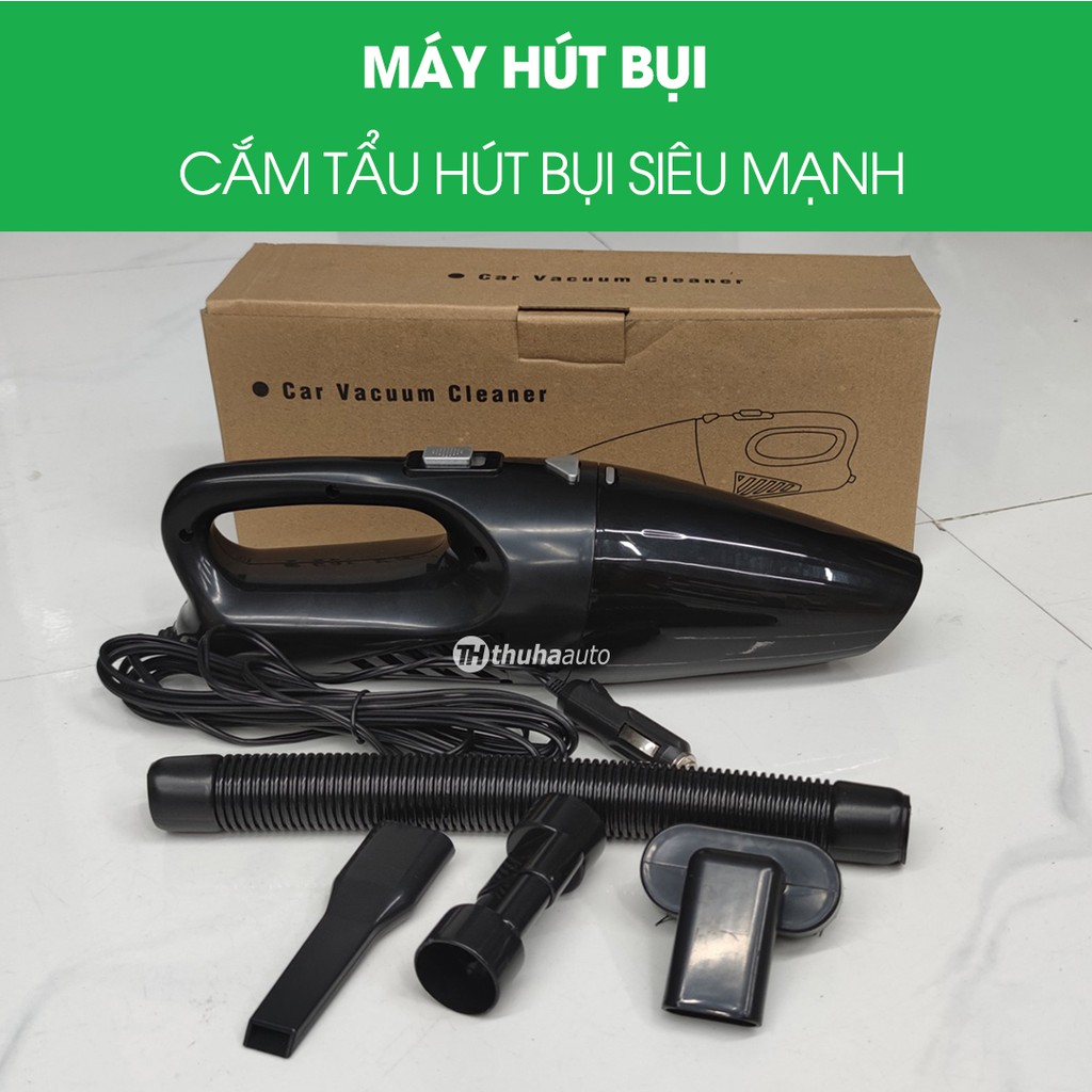 Máy hút bụi có dây cắm tẩu trên xe ô tô