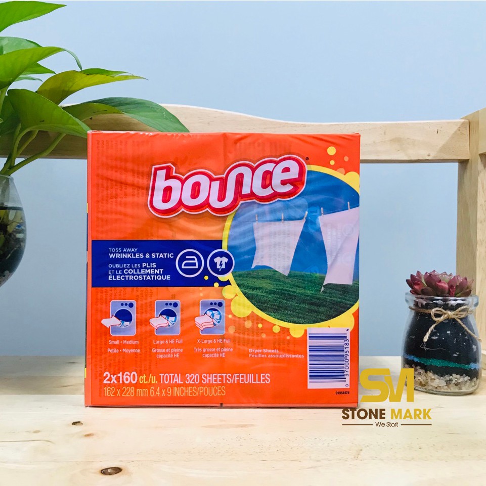 Giấy Thơm Quần Áo Bounce 4 In 1 Của Mỹ