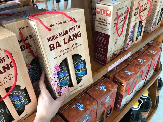 Nước Mắm Cốt TH Ba Làng Tuyến Hòa Chai Thủy Tinh 500ml