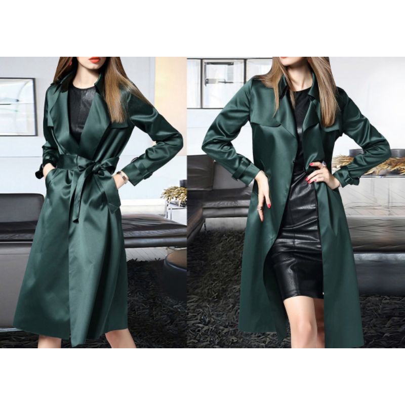 Vải phi bóng Xanh ve chai khổ 1,5m bán từ 1m của Vải rẻ HB shop