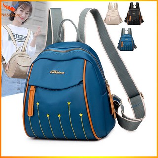Balo mini NASI B1041 vải dù mẫu mới thời trang, balo nữ nhỏ mini xinh xắn đi chơi, đi học