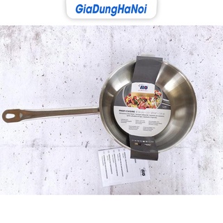 Chính hãng - chảo sâu lòng elo profi cuisine inox cao cấp 24 cm chống xước - bảo hành 4 năm