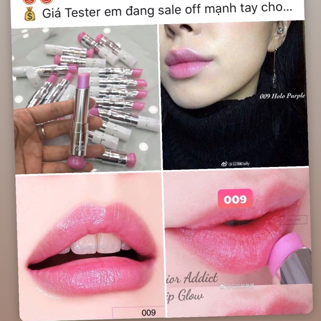 Son dưỡng Dior 009 Tester